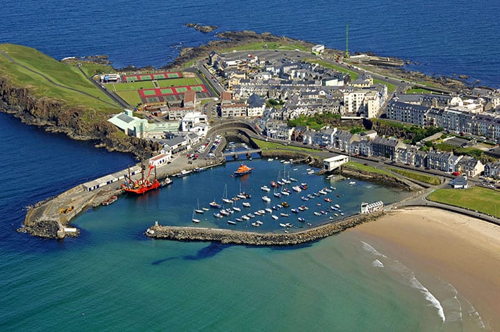 Ramore Head and the Harbour